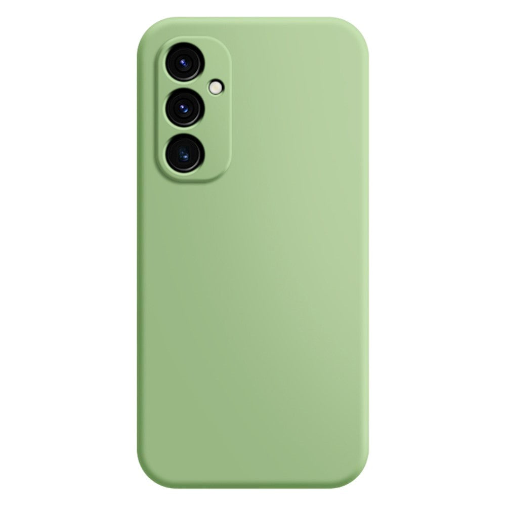 Samsung Galaxy A55 (5G) Fleksibel Plastik Bagside Cover - Grøn