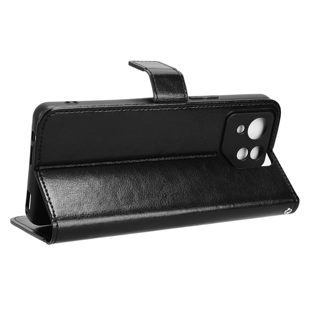 EIDERWOOD Asus ROG Phone 8 / 8 Pro Læder Flip Cover m. Pung & Strop - Sort