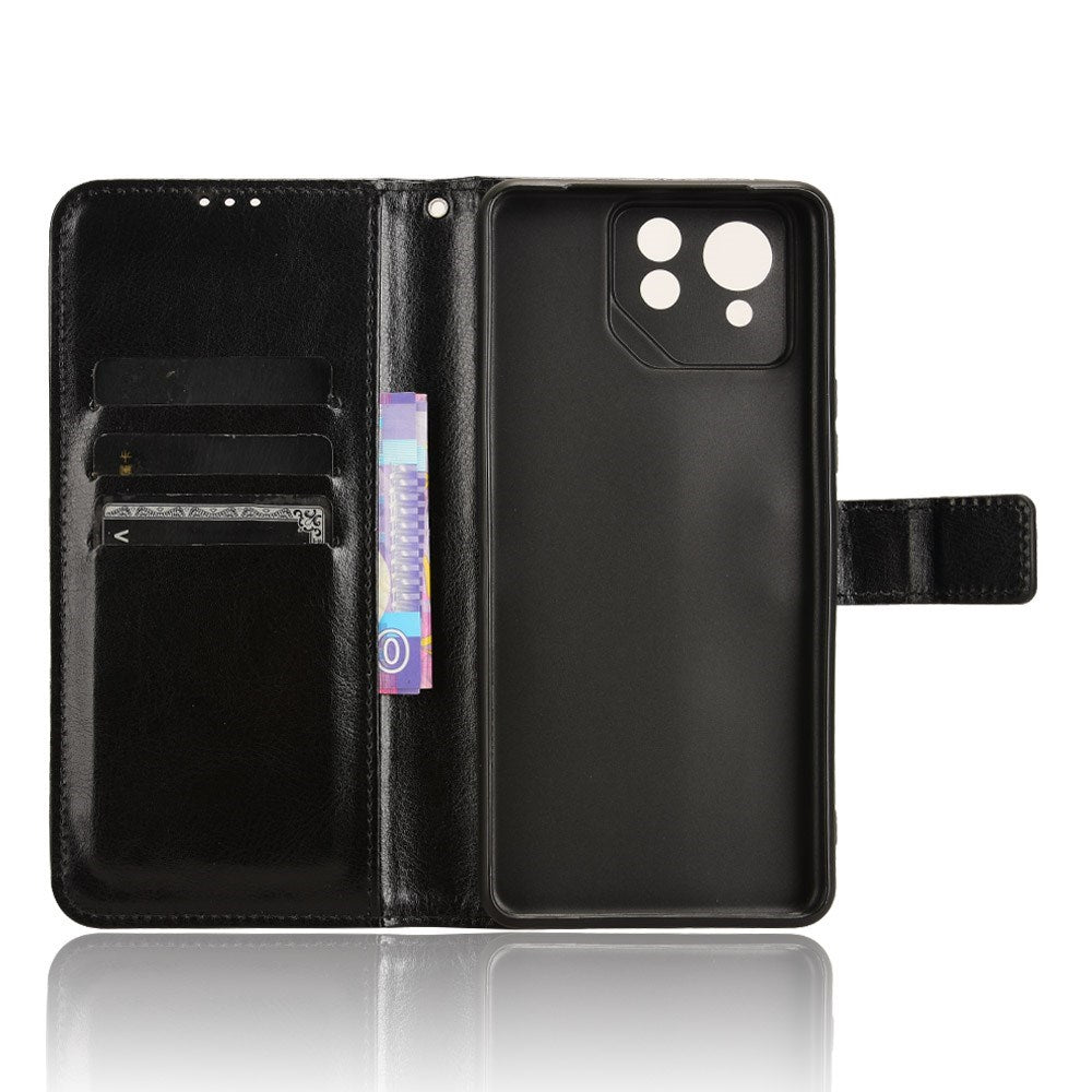 EIDERWOOD Asus ROG Phone 8 / 8 Pro Læder Flip Cover m. Pung & Strop - Sort