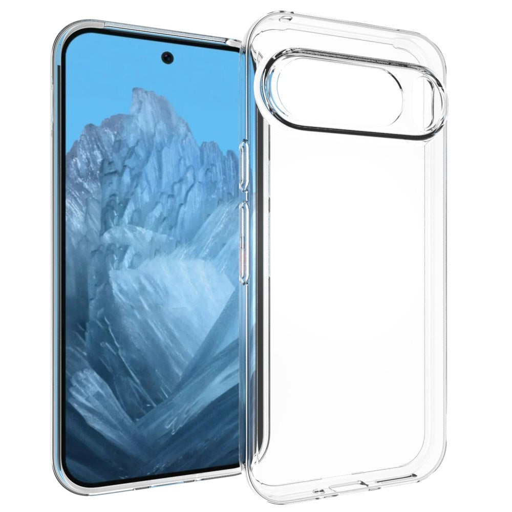 EIDERWOOD Google Pixel 9 / 9 Pro Fleksibelt Plastik Bagside Cover - Gennemsigtig