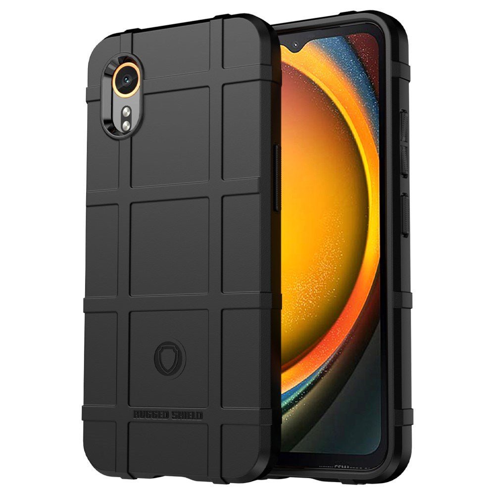 EIDERWOOD Samsung Galaxy Xcover 7 Rugged Shield Series Håndværker Bagside Cover - Sort