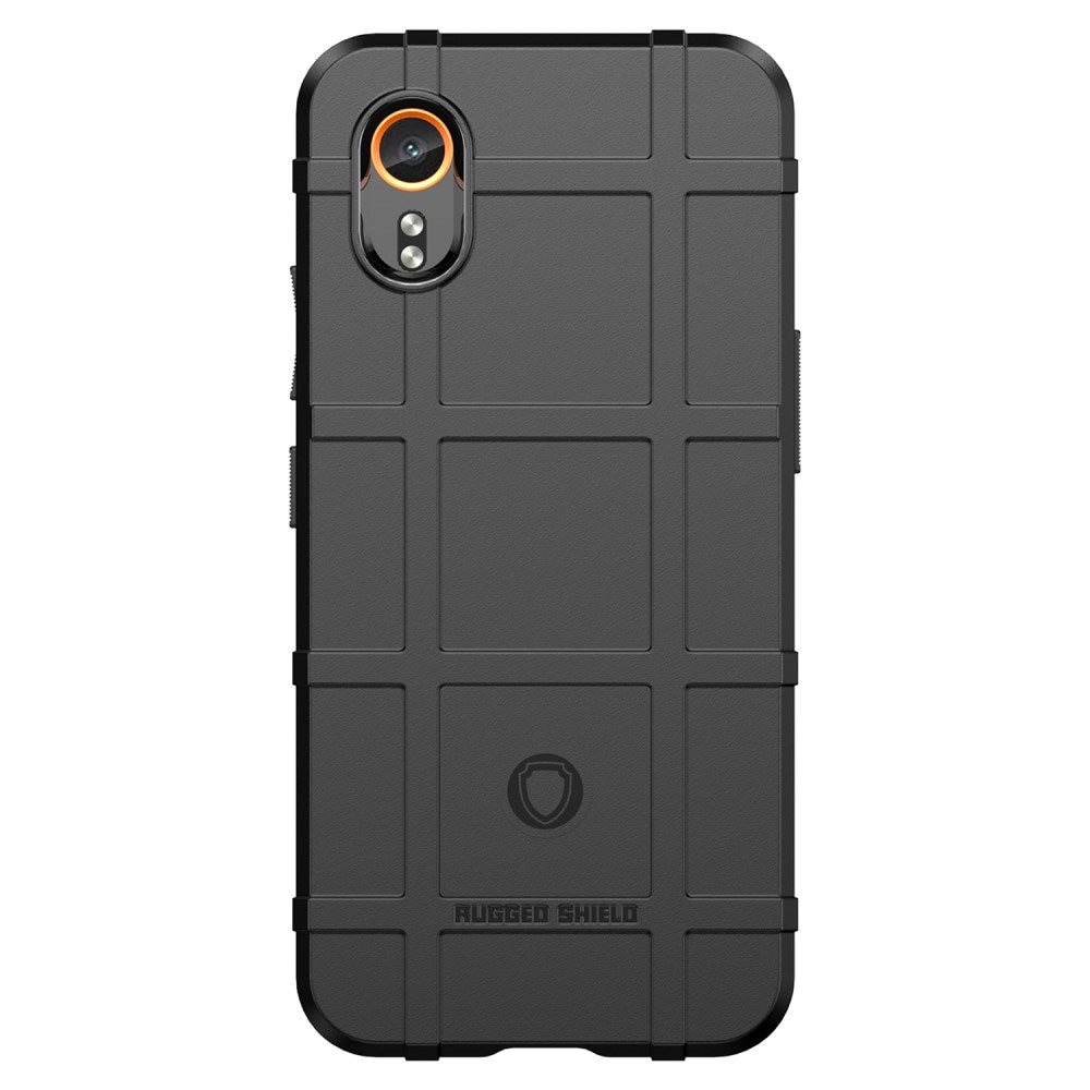 EIDERWOOD Samsung Galaxy Xcover 7 Rugged Shield Series Håndværker Bagside Cover - Sort