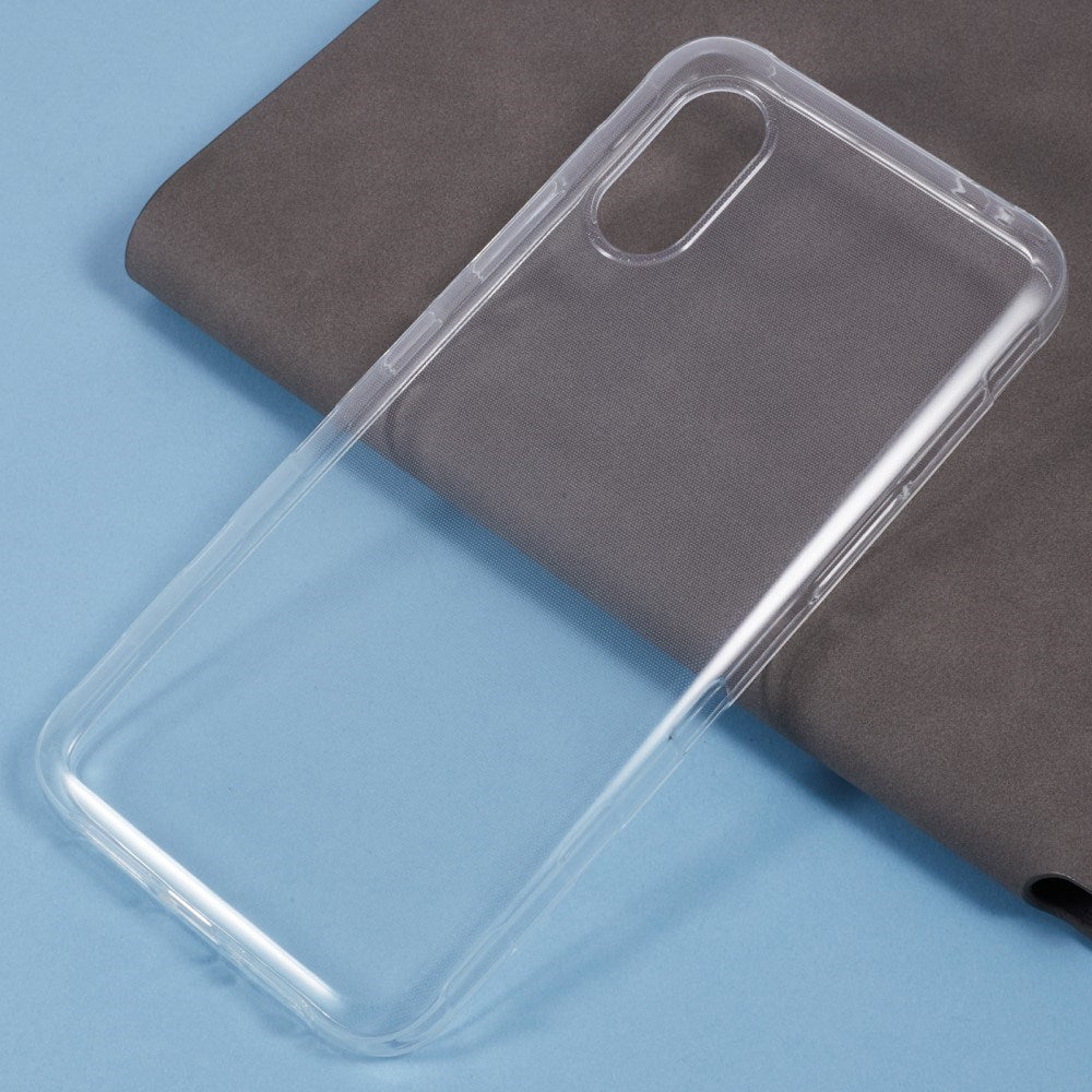 Samsung Galaxy Xcover 7 - EIDERWOOD Fleksibelt Plastik Bagside Cover - Gennemsigtig
