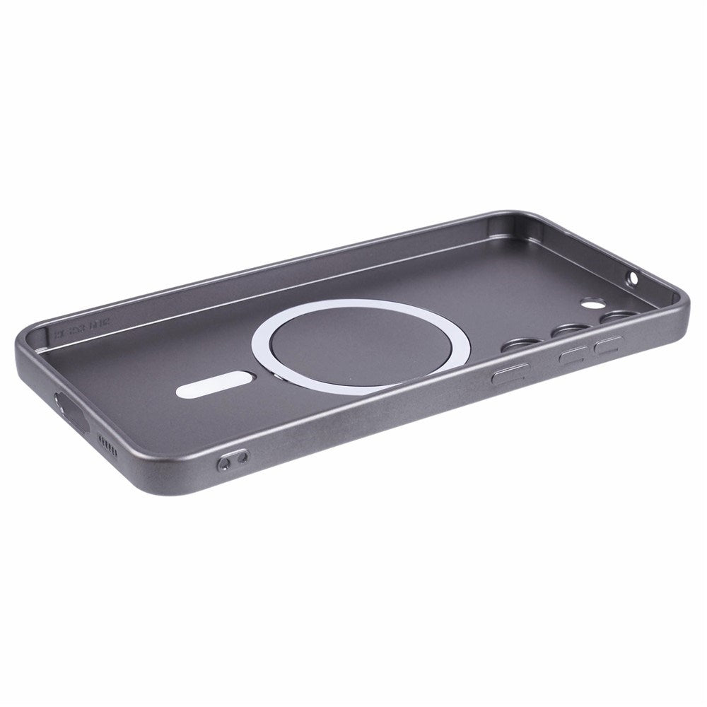 Samsung Galaxy S22+ (Plus) Fleksibelt Plastik Bagsidecover - MagSafe Kompatibel - Grå