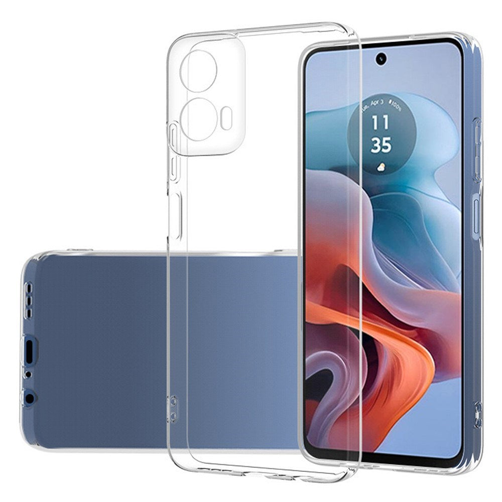 EIDERWOOD Motorola Moto G34 Plastik Bagside Cover - Gennemsigtig