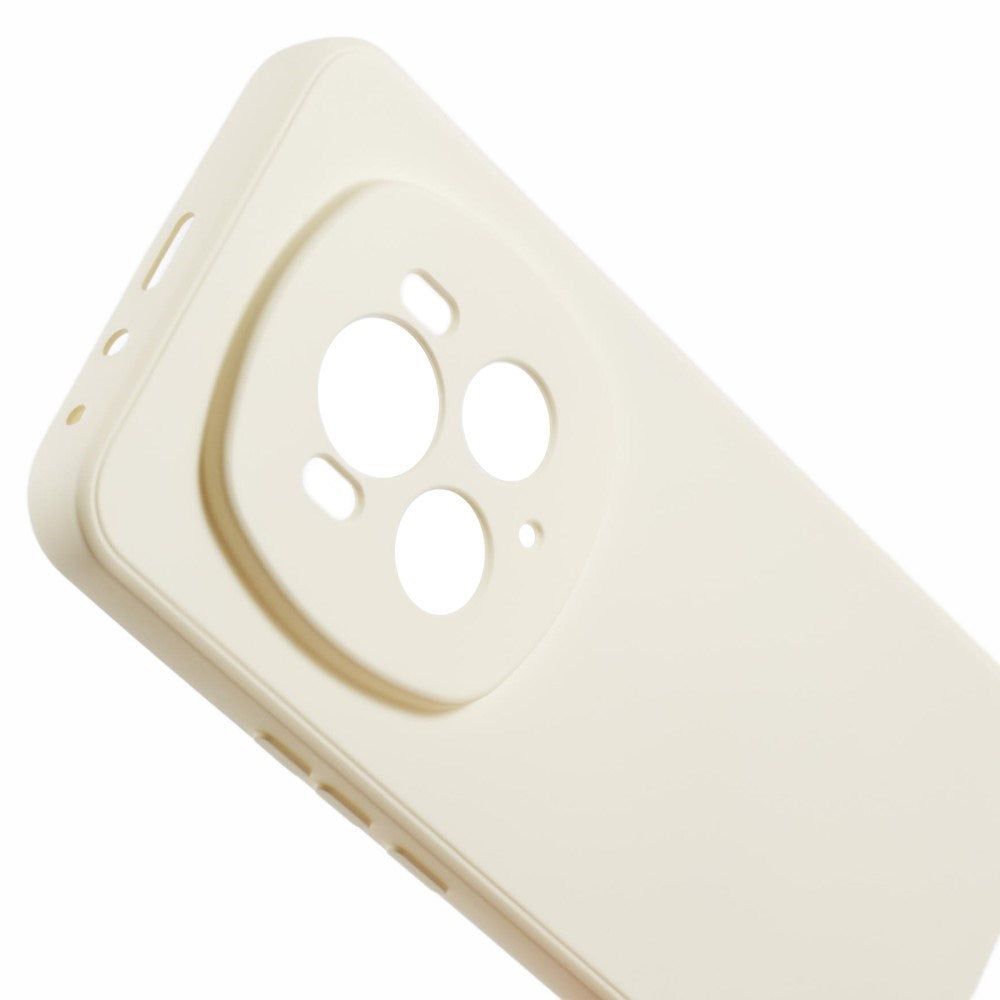 EIDERWOOD Honor Magic6 Pro 5G Plast Case – Beskyttende Cover med Fiberforing og Præcis Kameraudskæring - Hvid