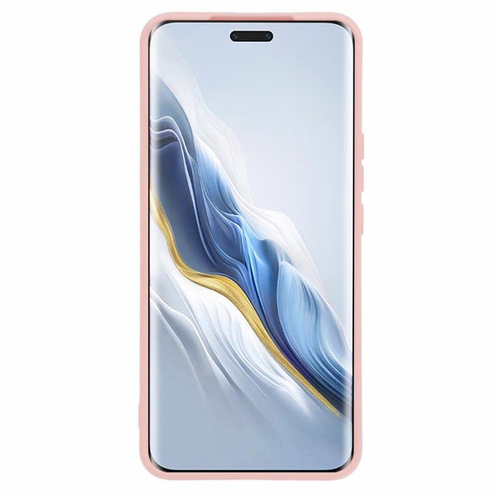EIDERWOOD Honor Magic6 Pro 5G Plast Case – Beskyttende Cover med Fiberforing og Præcis Kameraudskæring - Lyserød