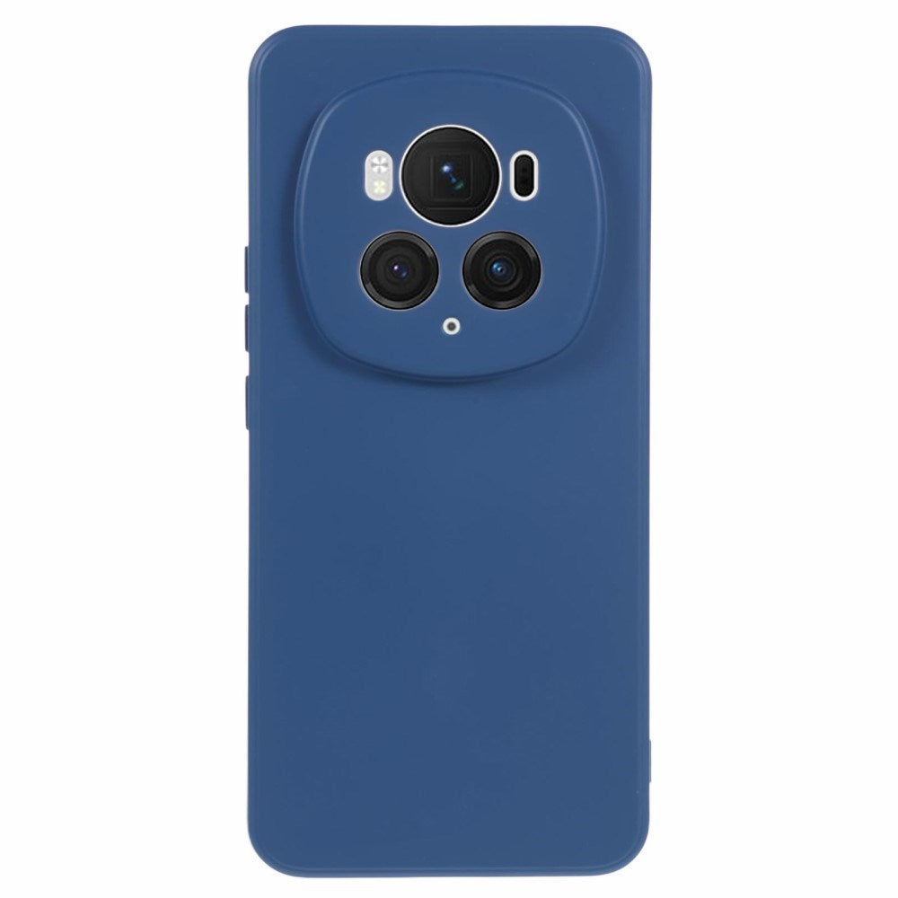 EIDERWOOD Honor Magic6 Pro 5G Plast Case – Beskyttende Cover med Fiberforing og Præcis Kameraudskæring - Blå