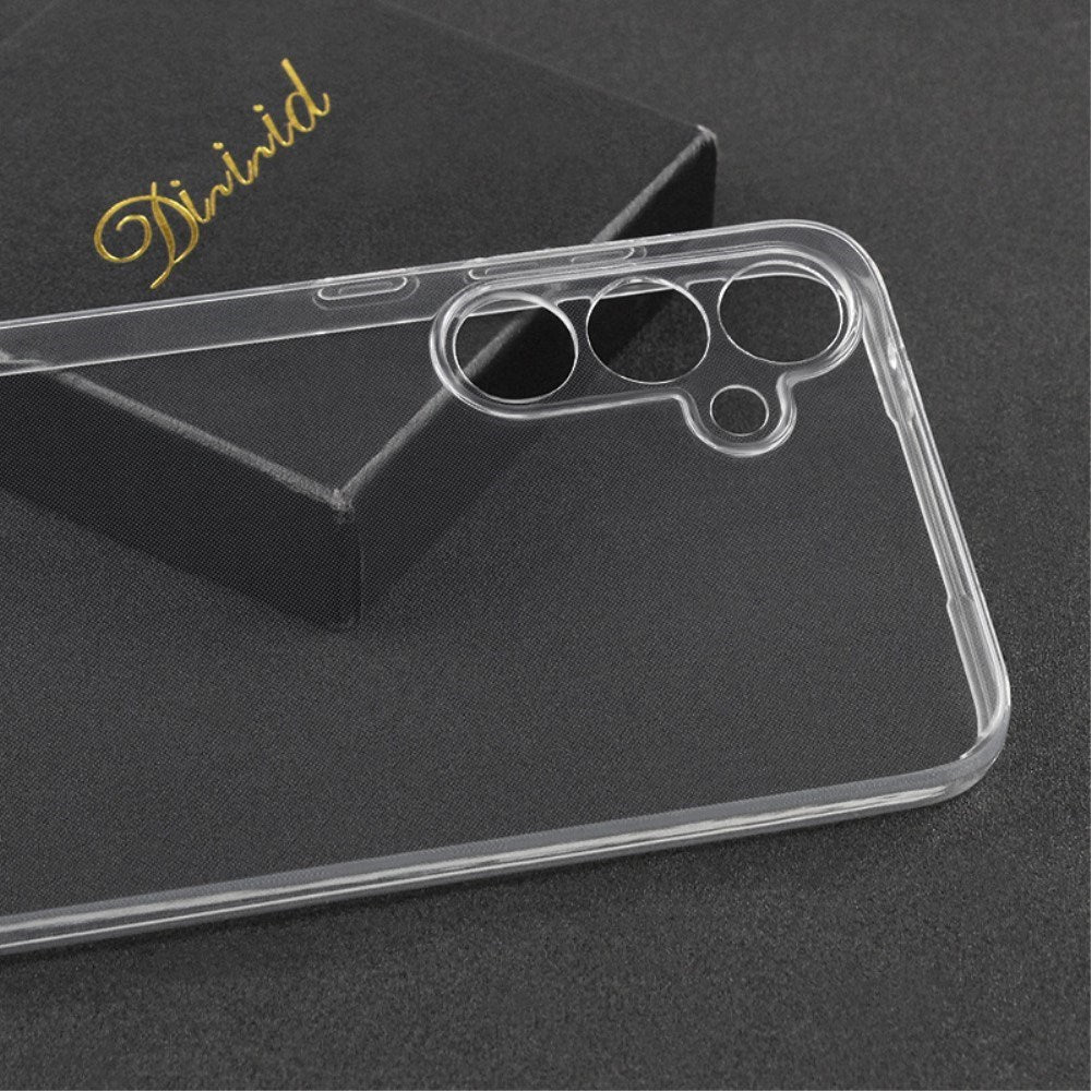 EIDERWOOD Samsung Galaxy M15 (5G) Fleksibelt Plastik Bagside Cover - Gennemsigtig