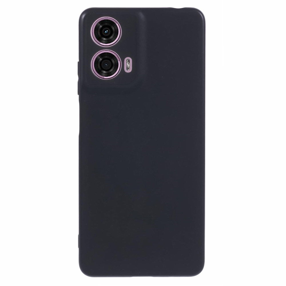 Motorola Moto E14 4G/G04 4G/G04s 4G/G24 4G - EIDERWOOD Fleksibel Plastik Cover - Sort