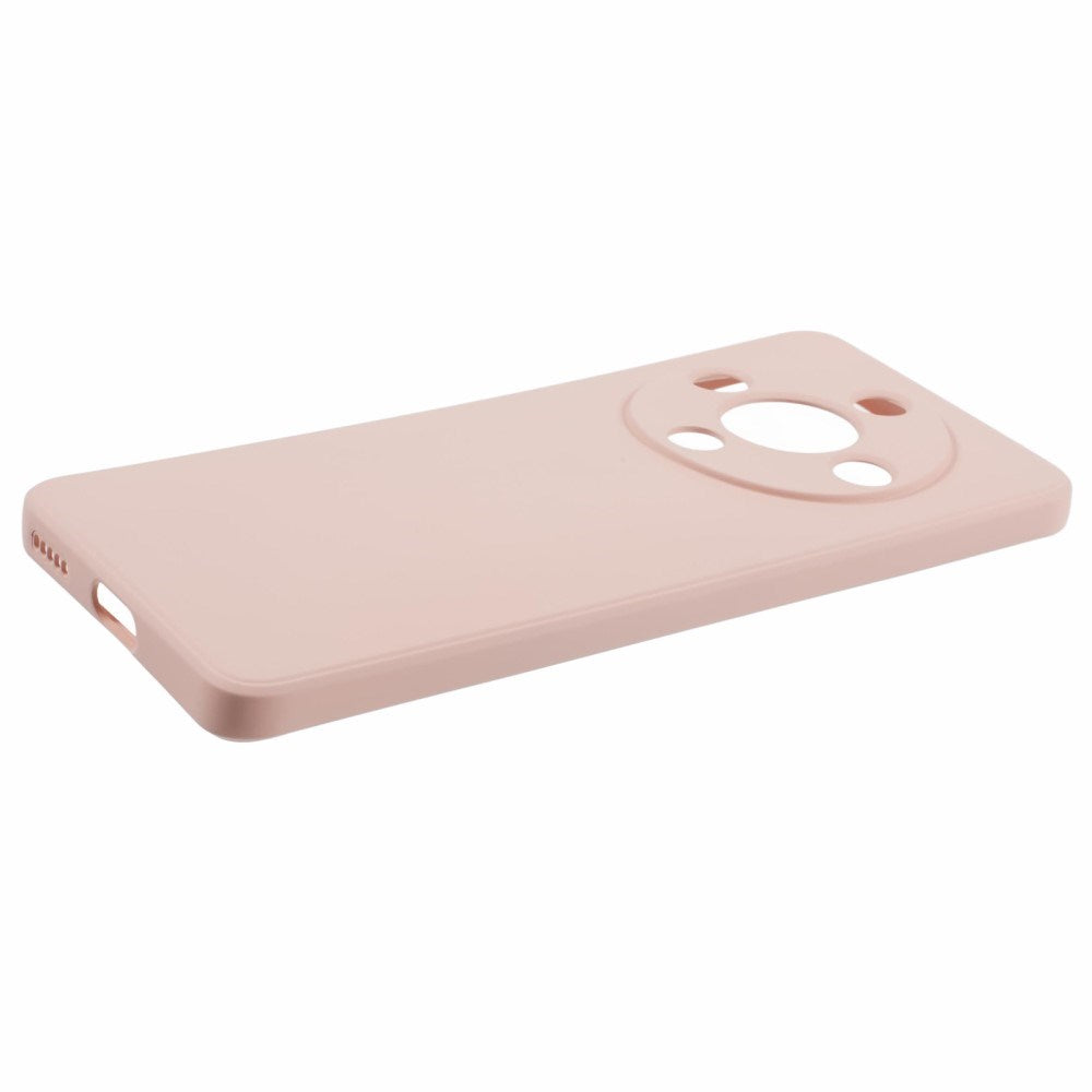 EIDERWOOD Honor Magic6 Lite 5G Plast Case – Beskyttende Cover med Fiberforing og Præcis Kameraudskæring - Lyserød