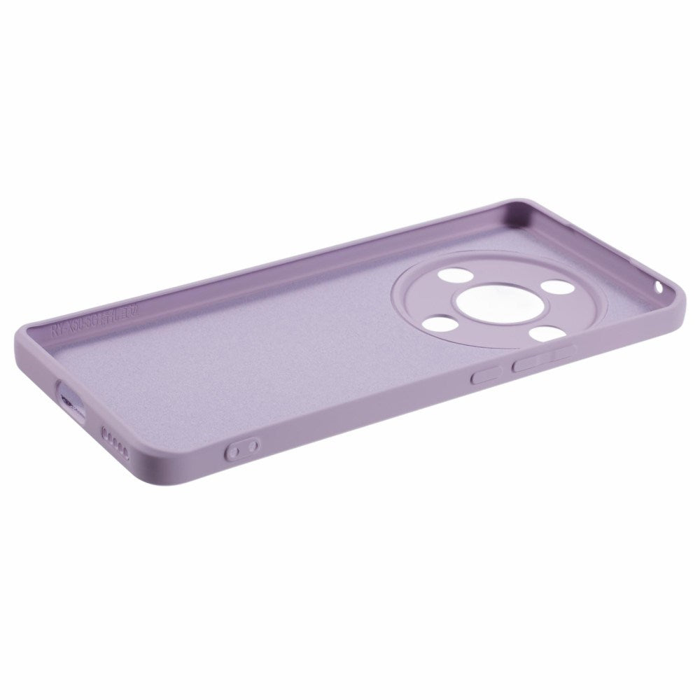 EIDERWOOD Honor Magic6 Lite 5G Plast Case – Beskyttende Cover med Fiberforing og Præcis Kameraudskæring - Lilla