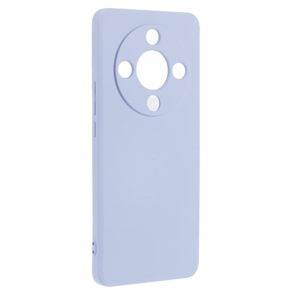 EIDERWOOD Honor Magic6 Lite 5G Plast Case – Beskyttende Cover med Fiberforing og Præcis Kameraudskæring - Lyseblå