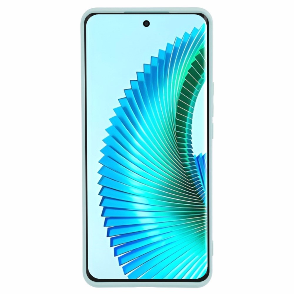 EIDERWOOD Honor Magic6 Lite 5G Plast Case – Beskyttende Cover med Fiberforing og Præcis Kameraudskæring - Turkis