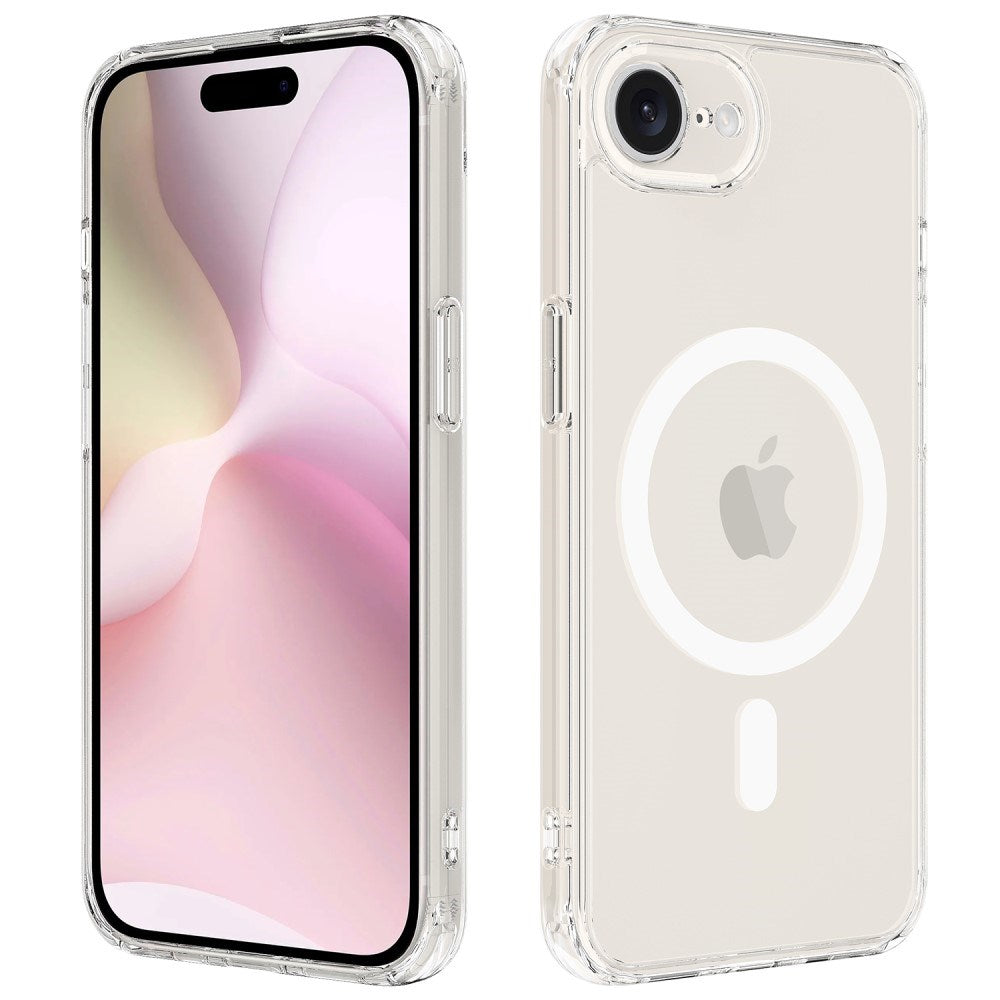 EIDERWOOD iPhone 17e / 16e MagSafe-Kompatibelt Gennemsigtigt Fleksibelt Plast Cover
