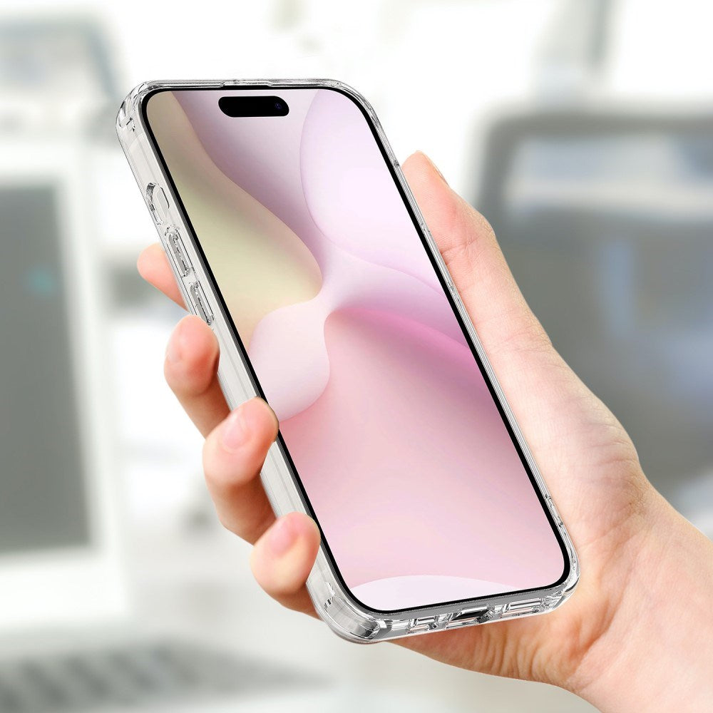 EIDERWOOD iPhone 17e / 16e MagSafe-Kompatibelt Gennemsigtigt Fleksibelt Plast Cover