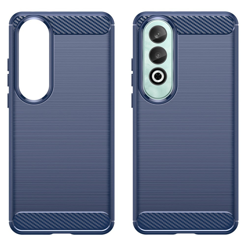 EIDERWOOD OnePlus Nord CE4 (5G) Brushed Carbon Bagside Cover - Blå
