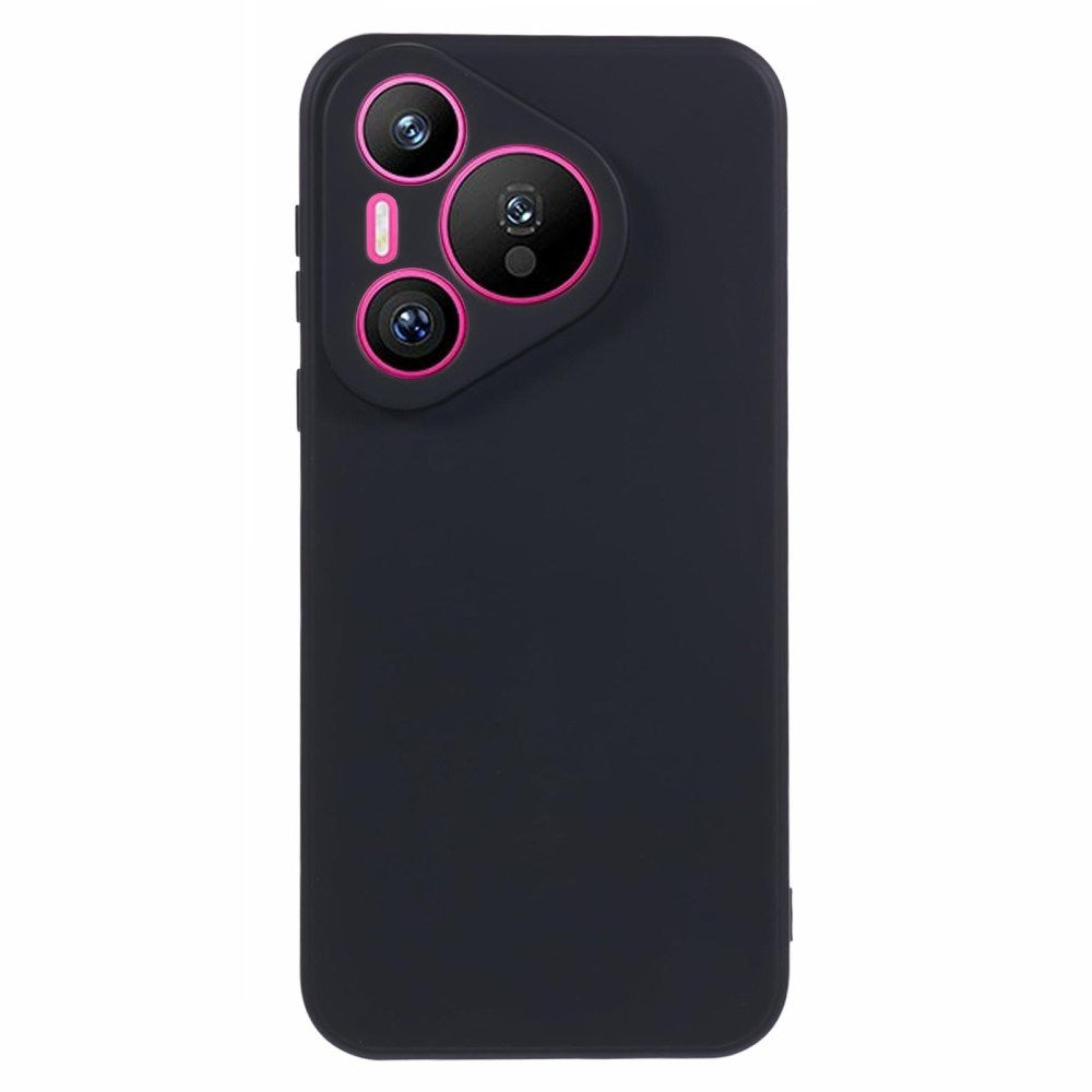 Huawei Pura 70 - EIDERWOOD Foret Fleksibelt Plast Cover - Sort