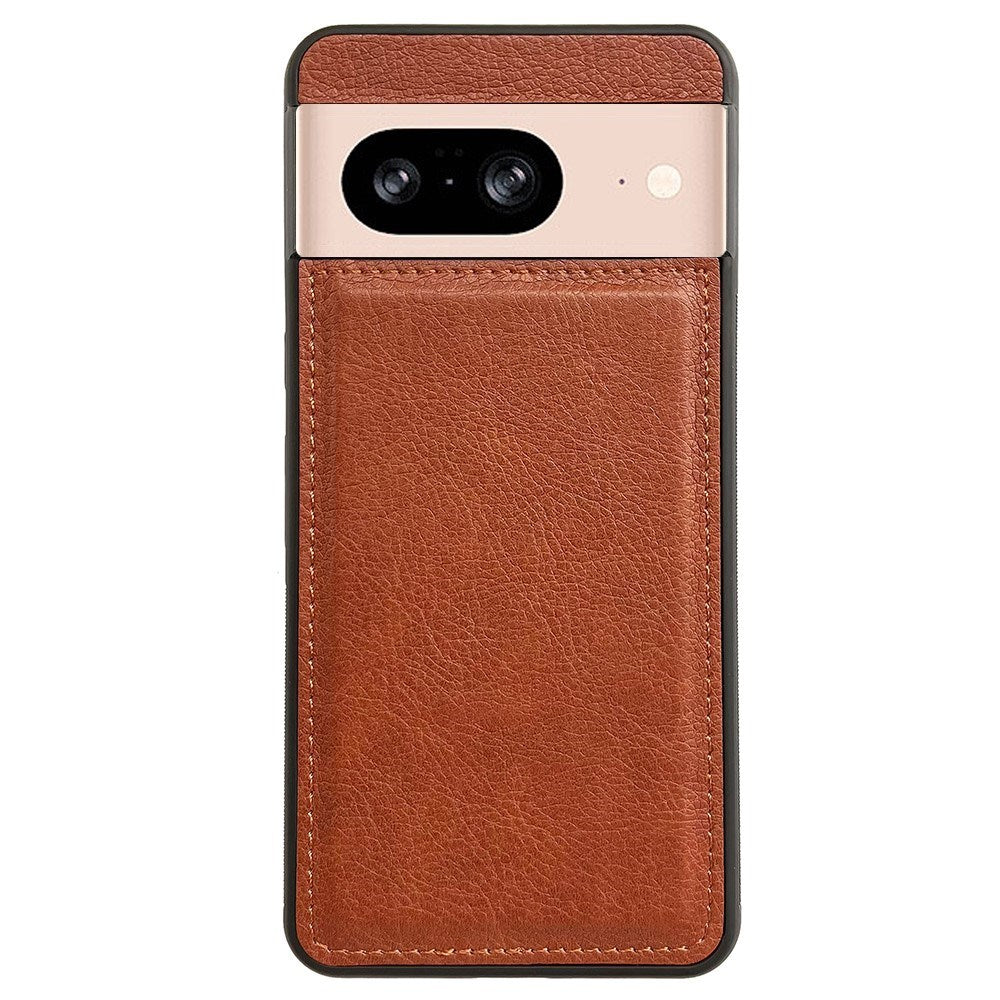 EIDERWOOD Google Pixel 9 / 9 Pro Læderbelagt Plastik Bagside Cover - Brun