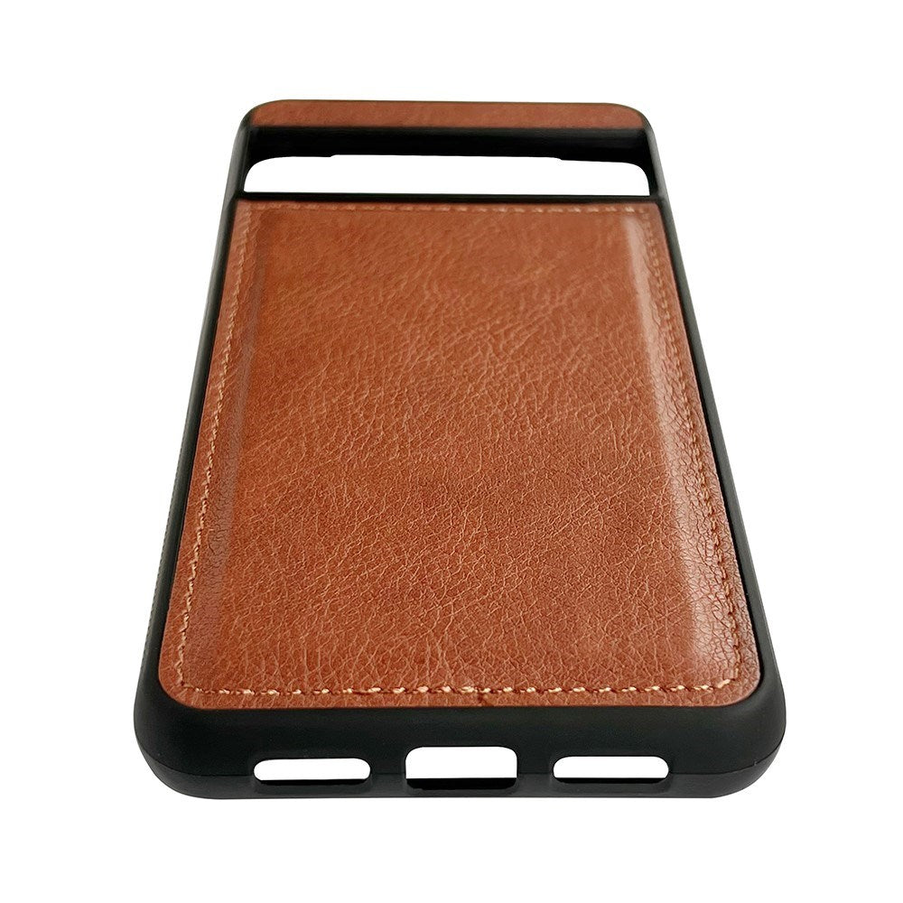 EIDERWOOD Google Pixel 9 / 9 Pro Læderbelagt Plastik Bagside Cover - Brun