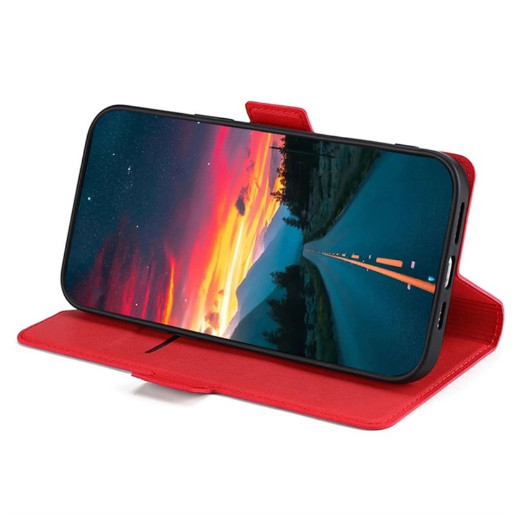 EIDERWOOD Huawei Pura 70 Ultra Flip Case i Kunstlæder m. Kortholder & Ståfunktion - Rød