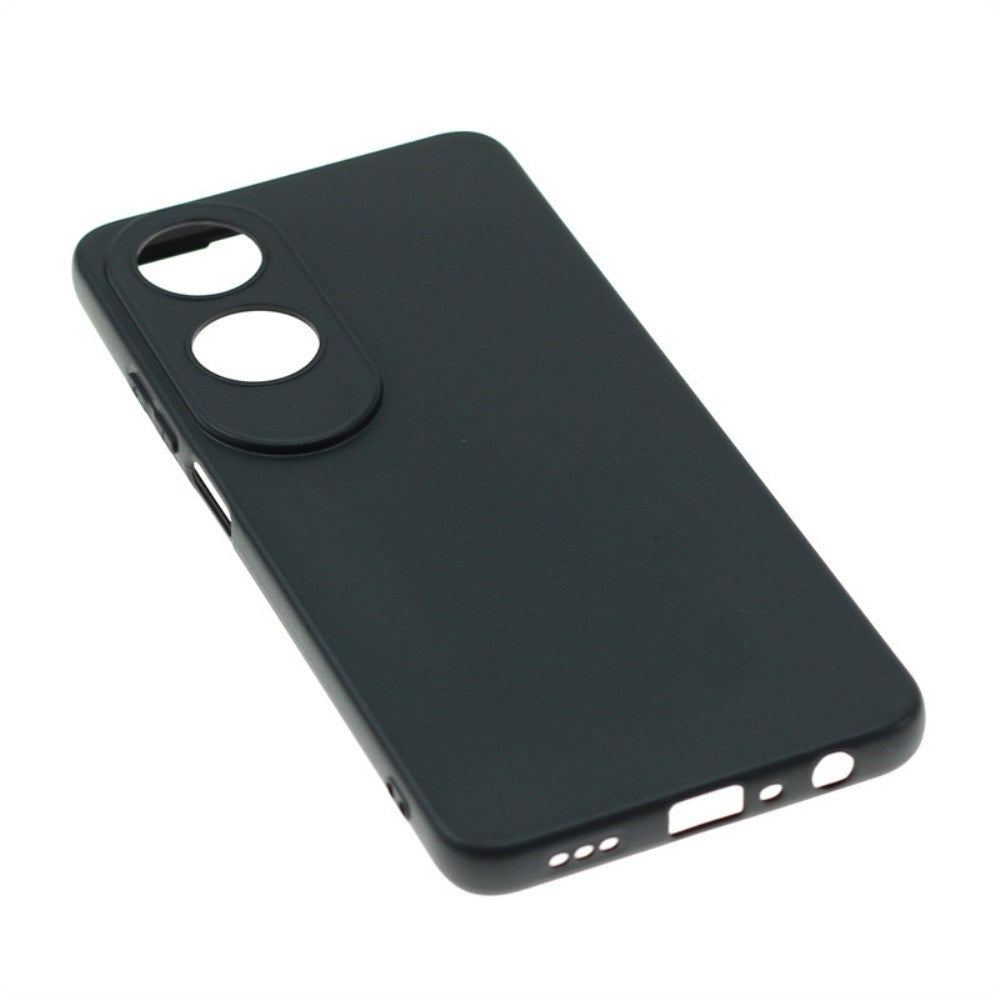 Oppo A60 - EIDERWOOD Fleksibelt Plast Cover - Sort