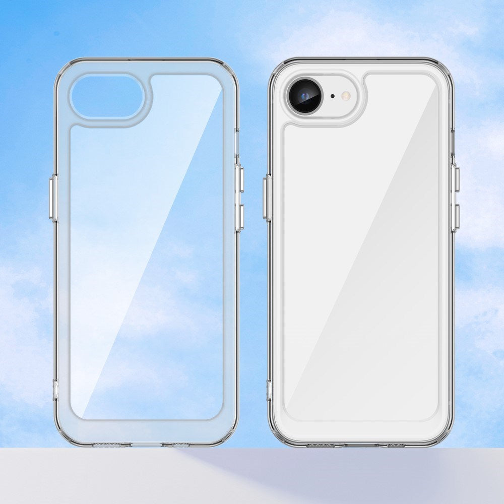 EIDERWOOD iPhone 16e Hybrid Plastik Bagside Cover - Gennemsigtig