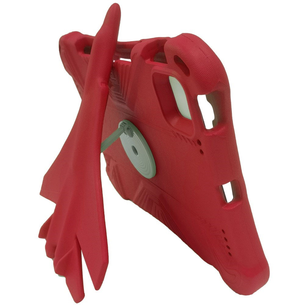 EIDERWOOD iPad Pro 11" (2025 / 2024) Flyvemaskine Cover m. Ståfunktion - Rød