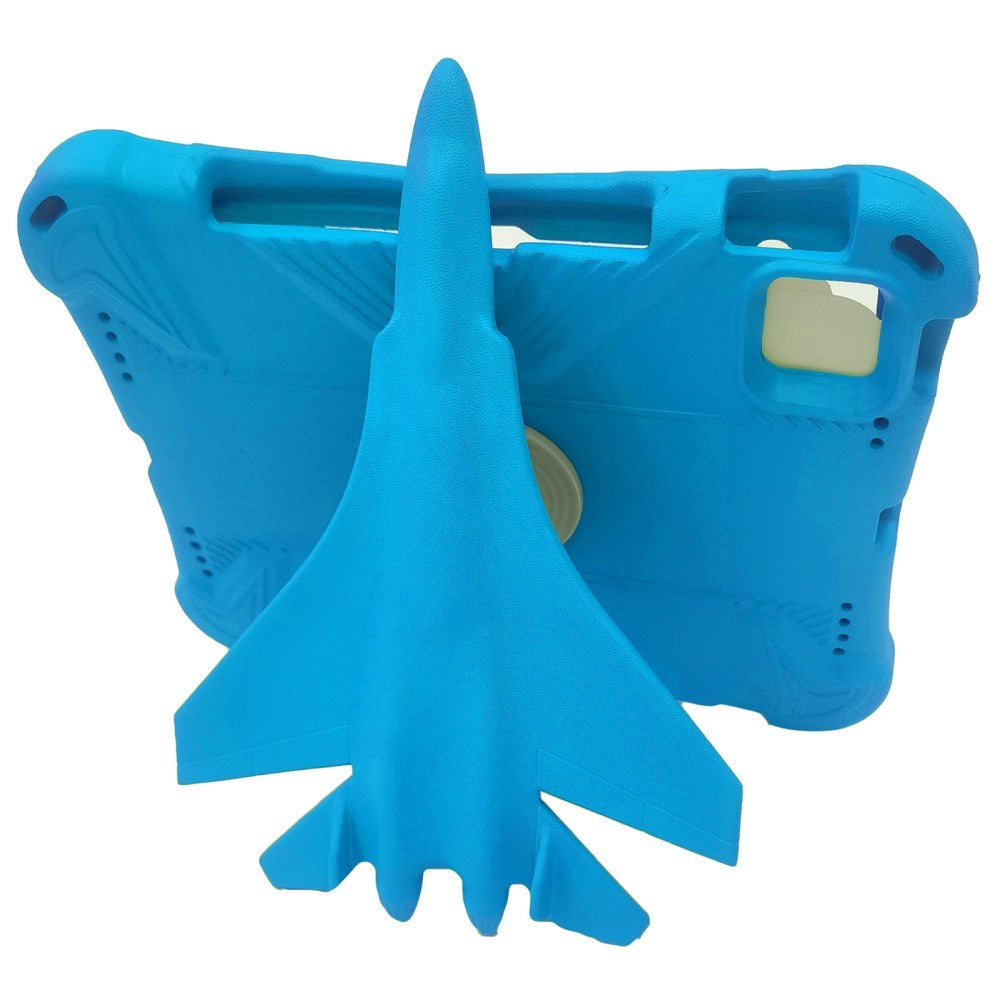 EIDERWOOD iPad Pro 11" (2025 / 2024) Flyvemaskine Cover m. Ståfunktion - Blå