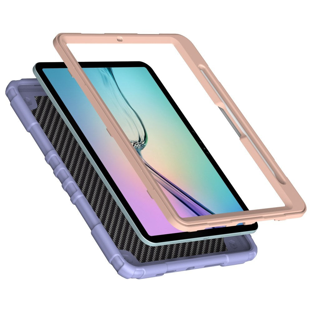 EIDERWOOD iPad Air 11" (2026 / 2025 / 2024) Børne Bagside Cover m. Kickstand & Håndtag - Lilla
