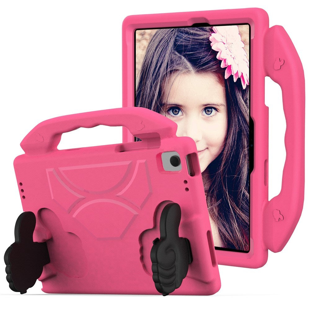 Samsung Galaxy Tab A11+ (Plus) / A9+ (Plus) EIDERWOOD Børnecover m. Ståfunktion - Lyserød