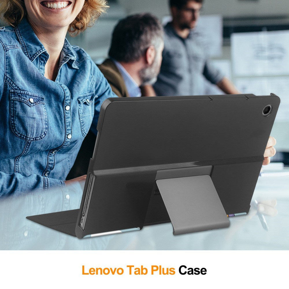 EIDERWOOD Lenovo Tab Plus 11.5" Vegansk Læder Cover - Mønster - Enhjørning