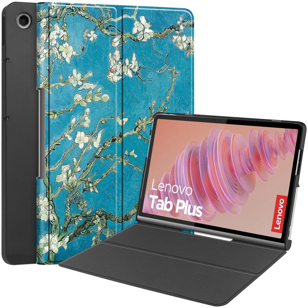 EIDERWOOD Lenovo Tab Plus 11.5" Vegansk Læder Cover - Mønster - Blomst