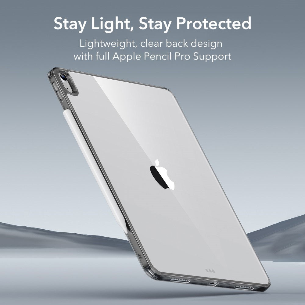 iPad Air 13" (2025 / 2024) ESR Hybrid Cover - Gennemsigtig