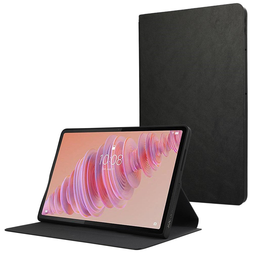 EIDERWOOD Lenovo Tab Plus 11.5" Vegansk Læder Cover - Ståfunktion - Sort