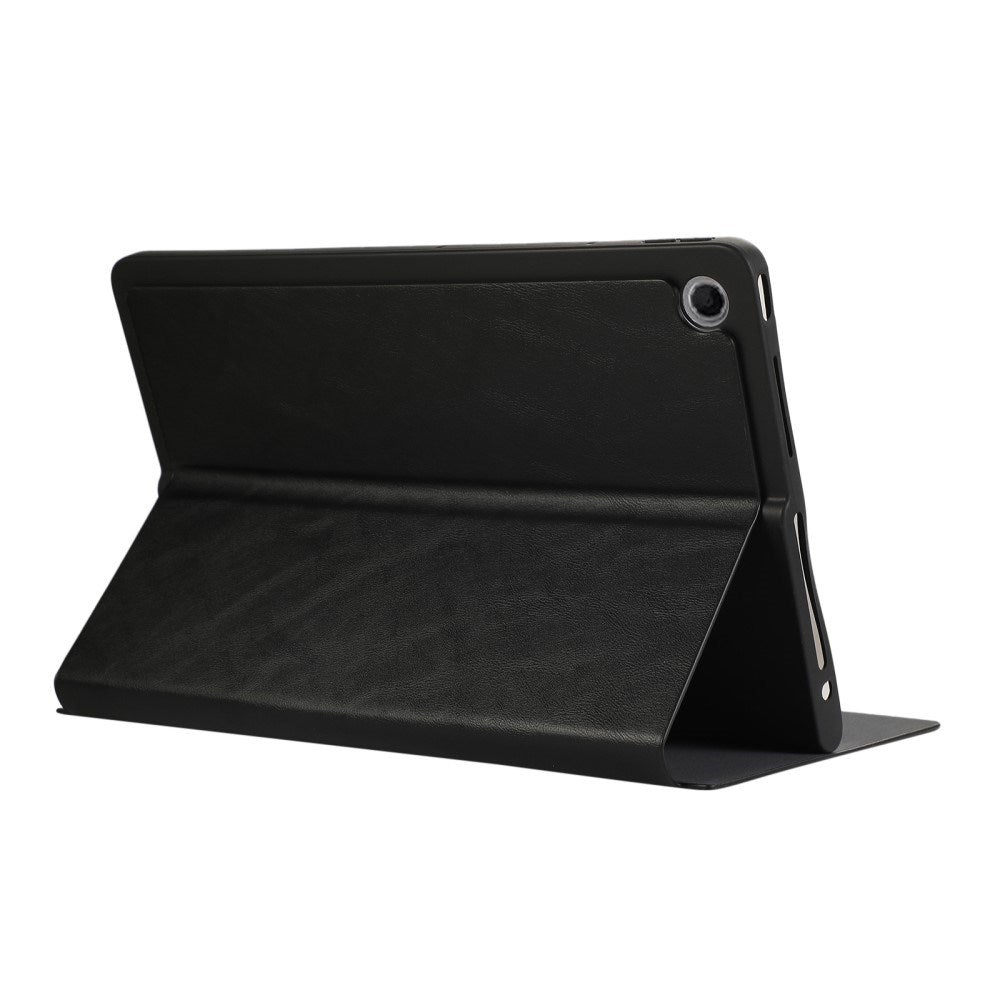 EIDERWOOD Lenovo Tab Plus 11.5" Vegansk Læder Cover - Ståfunktion - Sort