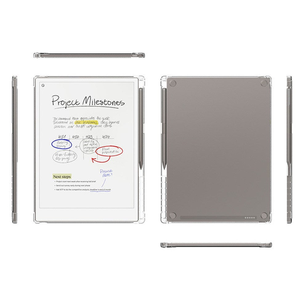 ReMarkable Paper Pro EIDERWOOD Fleksibelt Plast Bagsidecover - Gennemsigtig