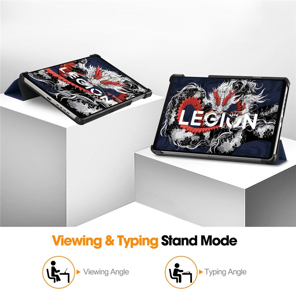 Lenovo Legion Tab 8.8" EIDERWOOD Flipcase m. Ståfunktion - Mørkeblå