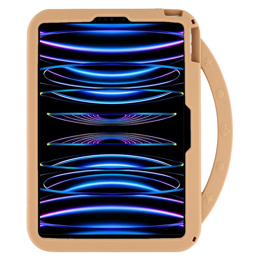 EIDERWOOD iPad Air 11" (2026 / 2025/ 2024) / Pro 11" (2025 / 2024 / 2022 / 2021 / 2020 / 2018) / Air (2022 / 2020) Silikone Bagside Cover m. Roterende Kickstand - Capybara