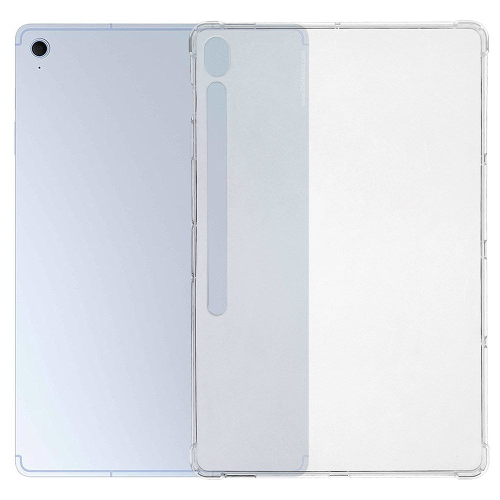 EIDERWOOD Samsung Galaxy Tab S10 FE+ (Plus) Fleksibelt Plastik Tablet Cover - Gennemsigtig