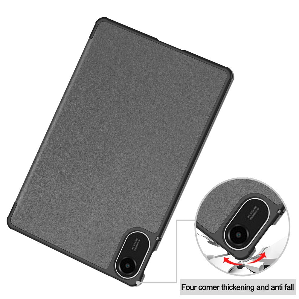 EIDERWOOD Xiaomi Redmi Pad 2 Kunstlæder Flip Tablet Cover - Grå