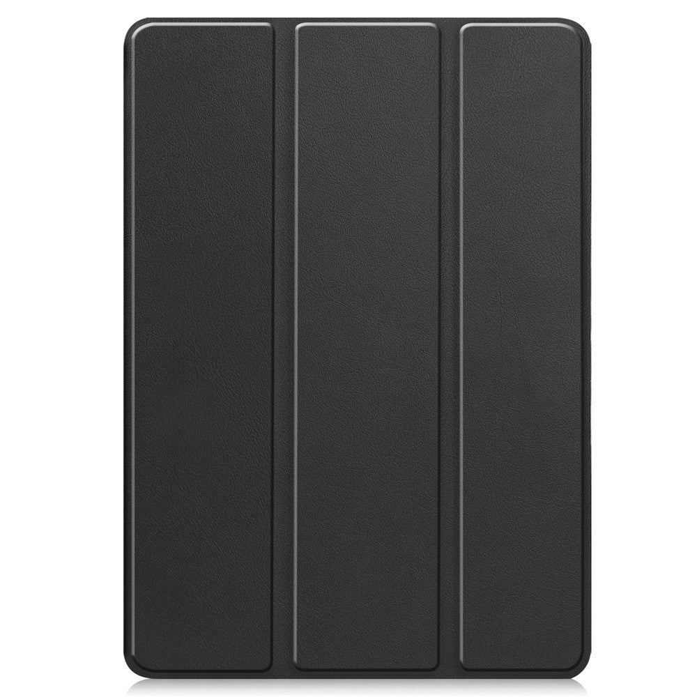 EIDERWOOD Lenovo Idea Tab 11 Kunstlæder Flip Tablet Cover m. Penholder - Sort