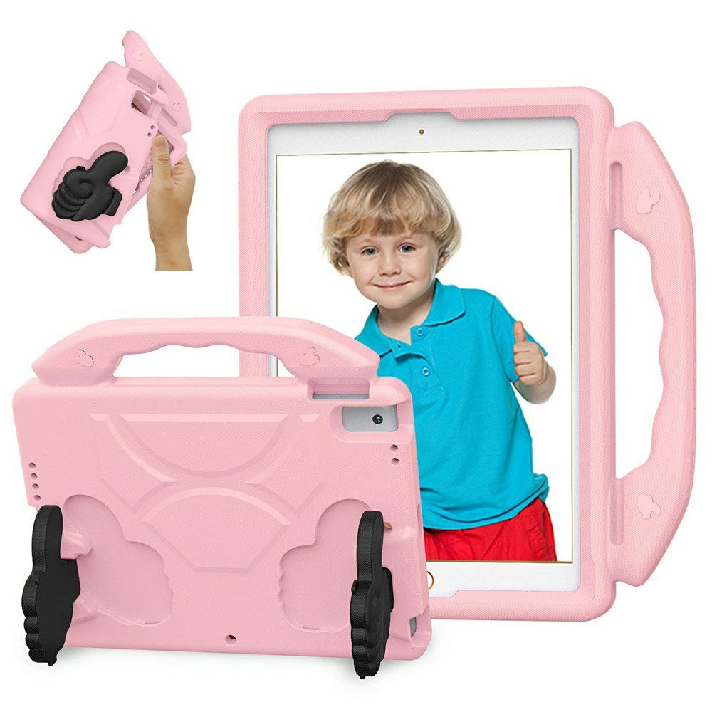 EIDERWOOD iPad 10.2" (2021 / 2020 / 2019) / Air (2019) Børne Tablet Cover m. Indbygget Ståfunktion - Lyserød