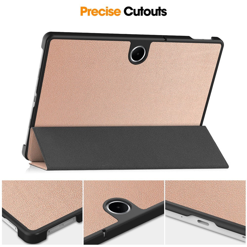 EIDERWOOD OnePlus Pad Lite - Kunstlæder Flip Cover m. Ståfunktion - Rose Gold