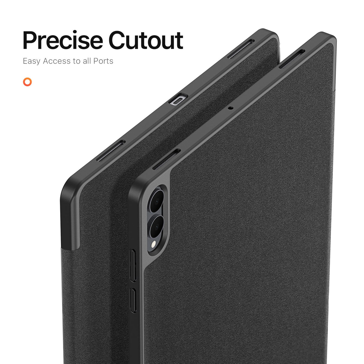 Samsung Galaxy Tab S11 Ultra DUX DUCIS DOMO Series Flip Cover m. Pen Holder - Sort