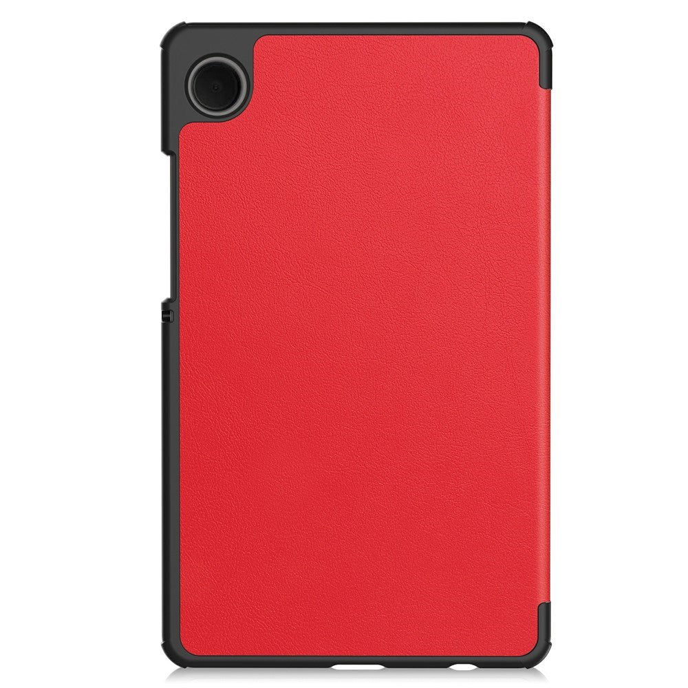 EIDERWOOD Samsung Galaxy Tab A11 Læder Tablet Cover m. Standerfunktion - Rød