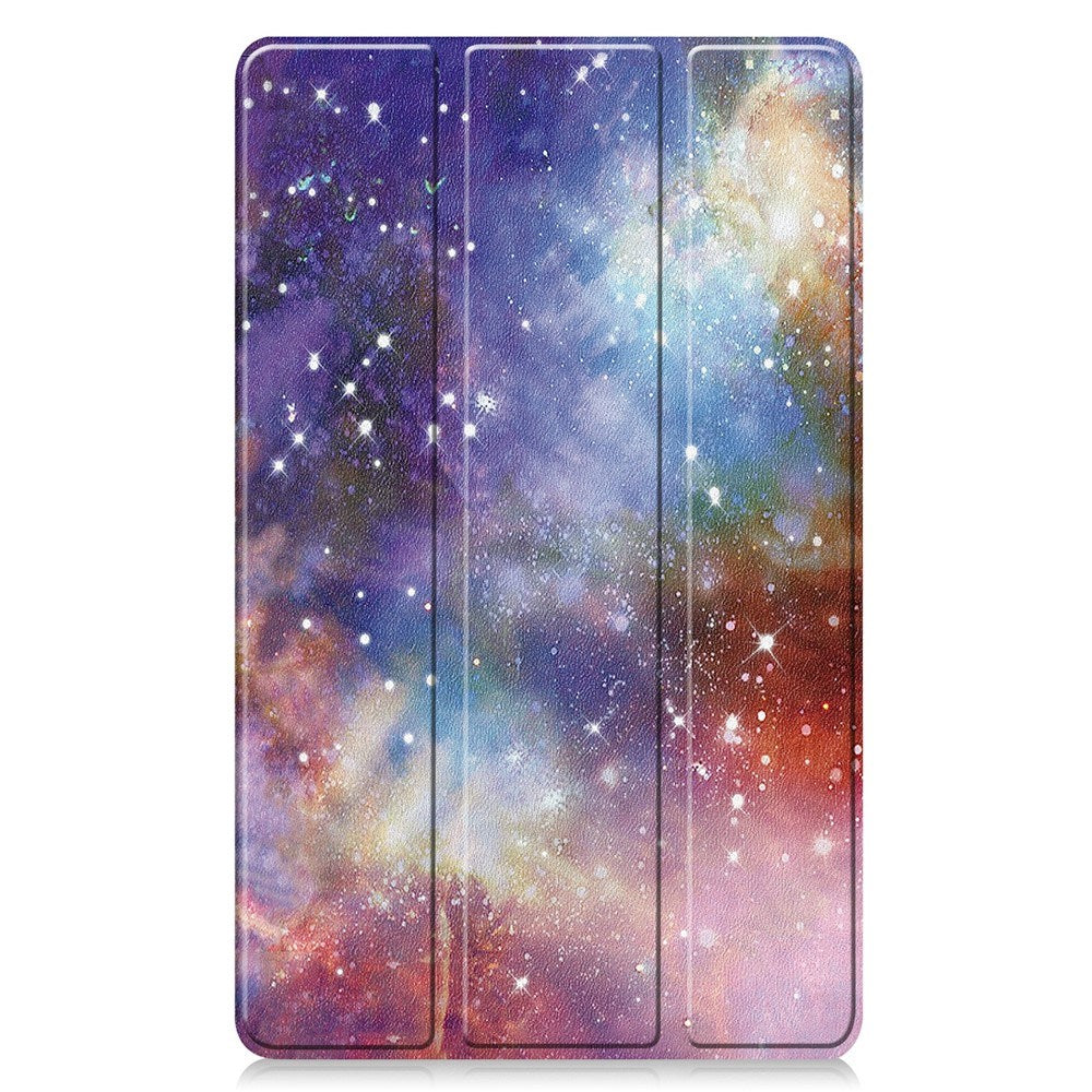 EIDERWOOD Samsung Galaxy Tab A11 Kunstlæder Tablet Cover m. Motiv - Galakse