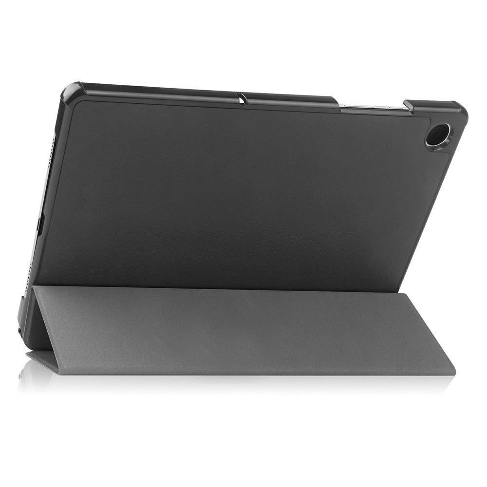 Samsung Galaxy Tab A11+ (Plus) EIDERWOOD Kunstlæder Tablet Cover m. Standerfunktion - Sort