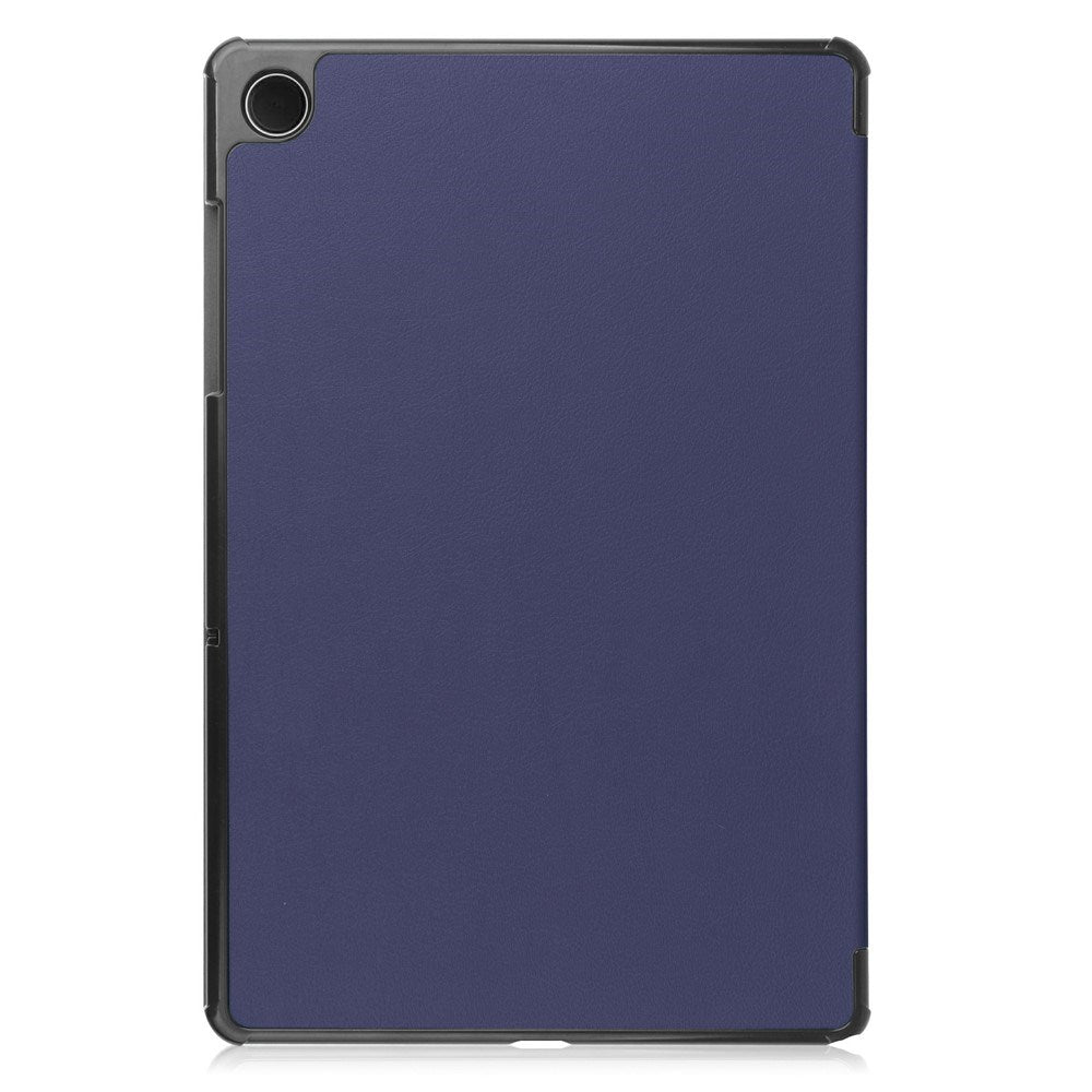 Samsung Galaxy Tab A11+ (Plus) EIDERWOOD Kunstlæder Tablet Cover m. Standerfunktion - Mørkeblå