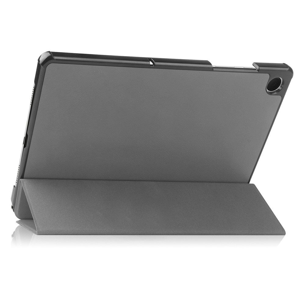 Samsung Galaxy Tab A11+ (Plus) EIDERWOOD Kunstlæder Tablet Cover m. Standerfunktion - Grå